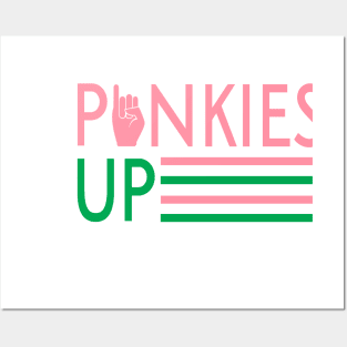 Pinkies Up Posters and Art